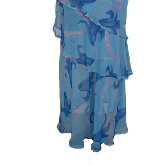 Abstract Print Maxi Dress - Picture 5 of 7